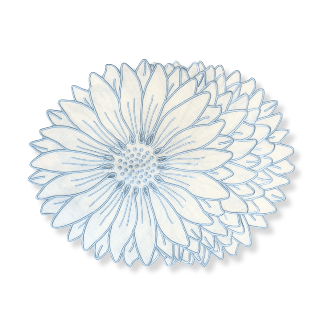 Rent: Margherita Blue Placemat (40cm)