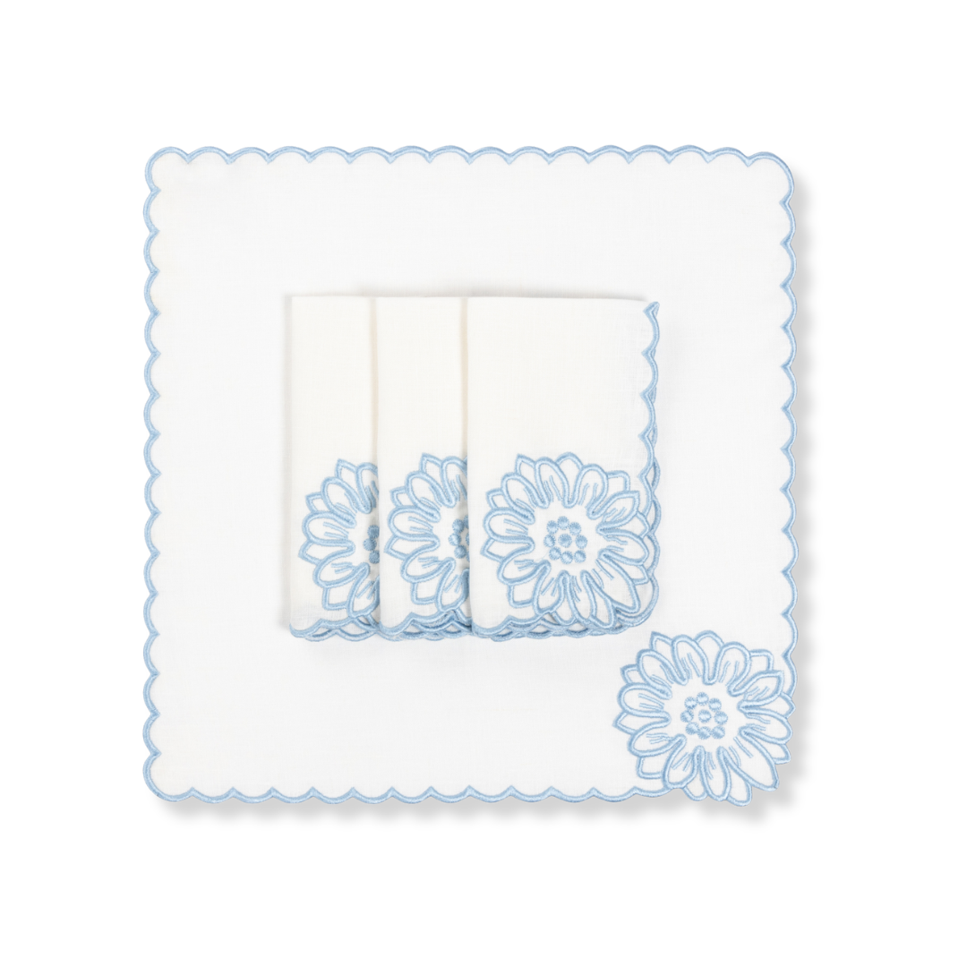 Rent: Margherita Blue Napkin (40 x 40cm)