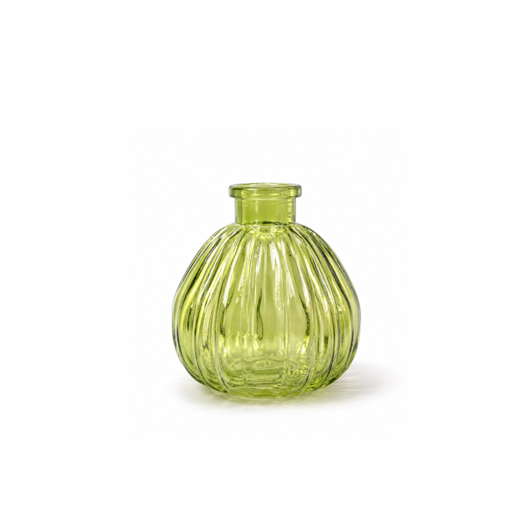Rent: Apple Green Bud Vase (10cm)