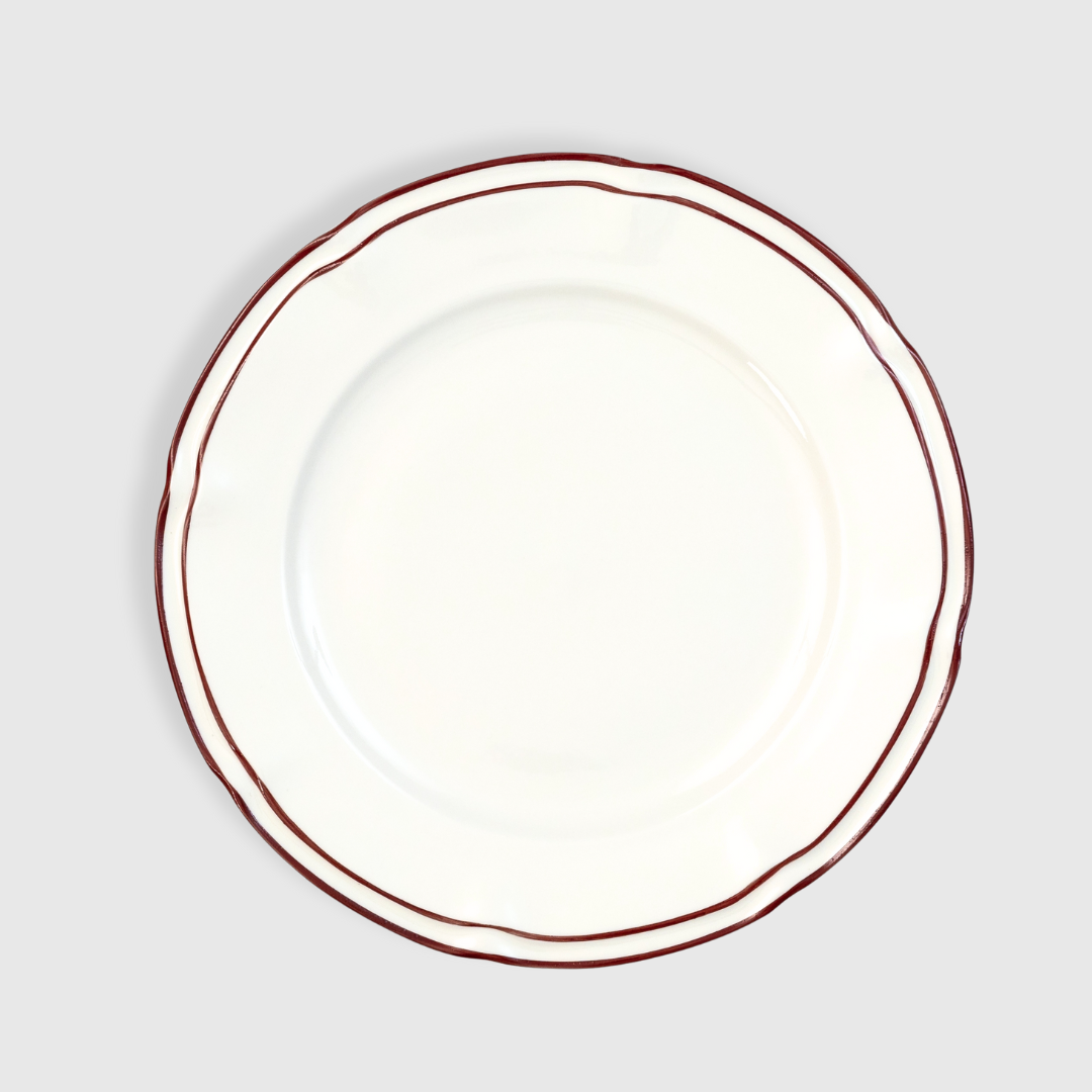 Rent: Provence Burgundy Dinner Plate