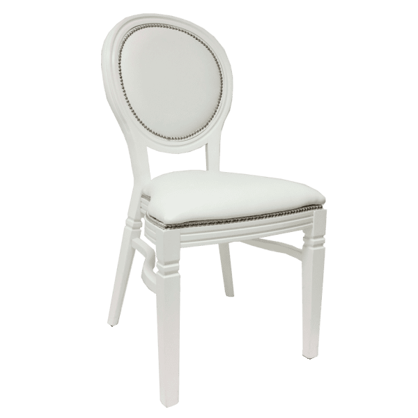 Rent: White Chateau Chair