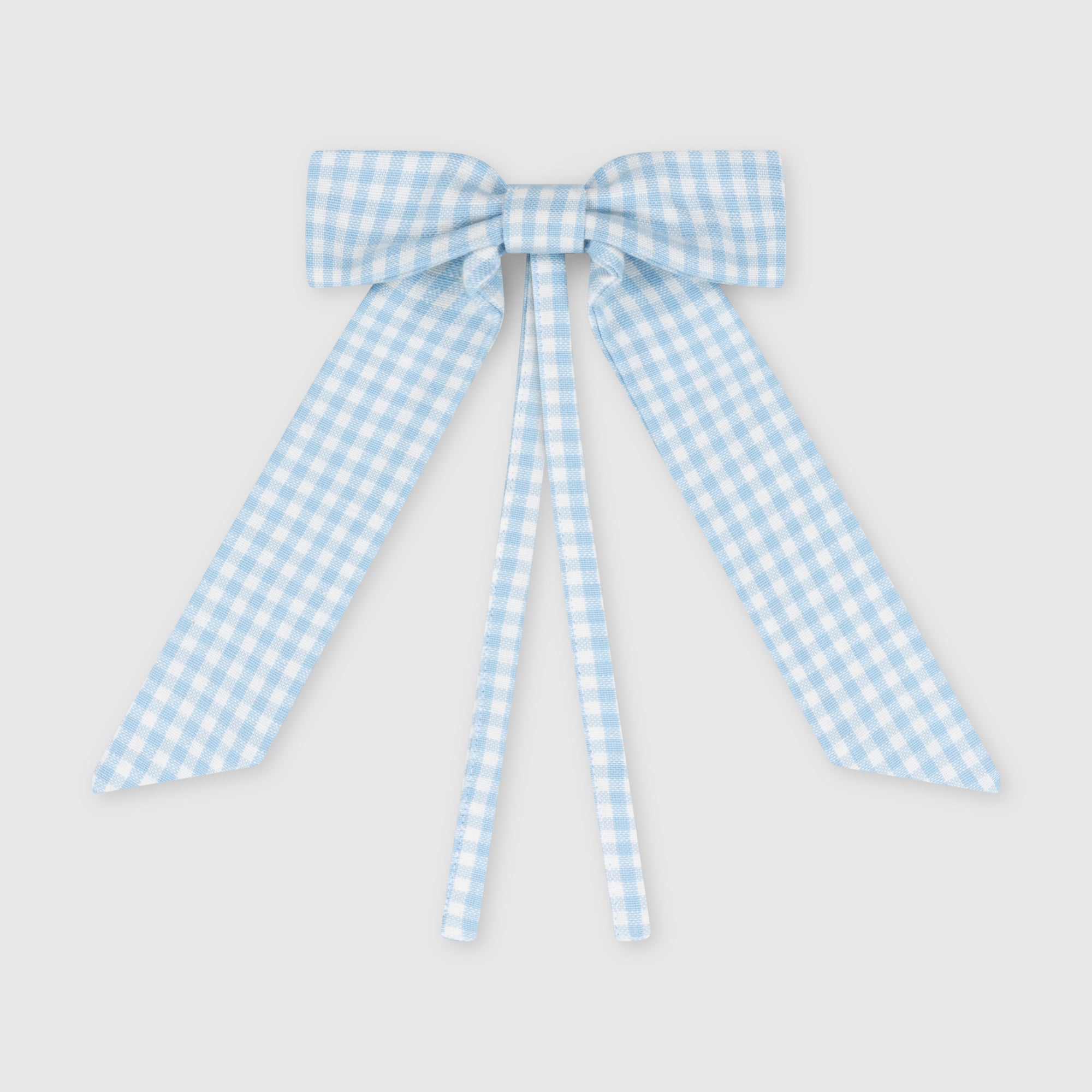 Rent: Blue Small Gingham Napkin Bows