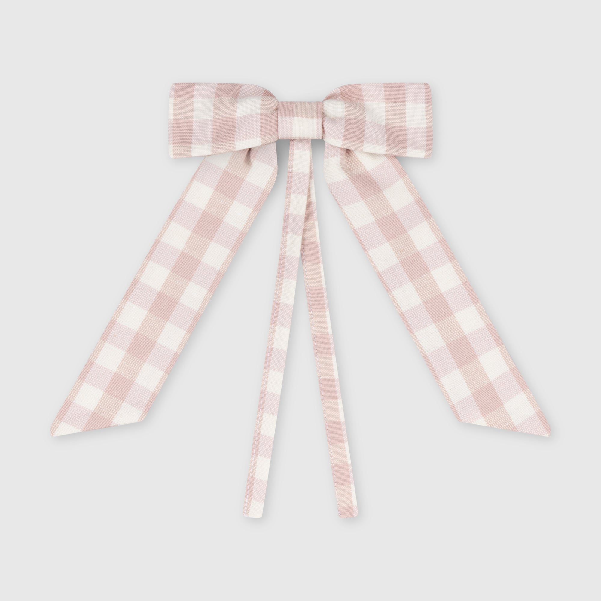 Pink Big Gingham Napkin Bows (set of 4)