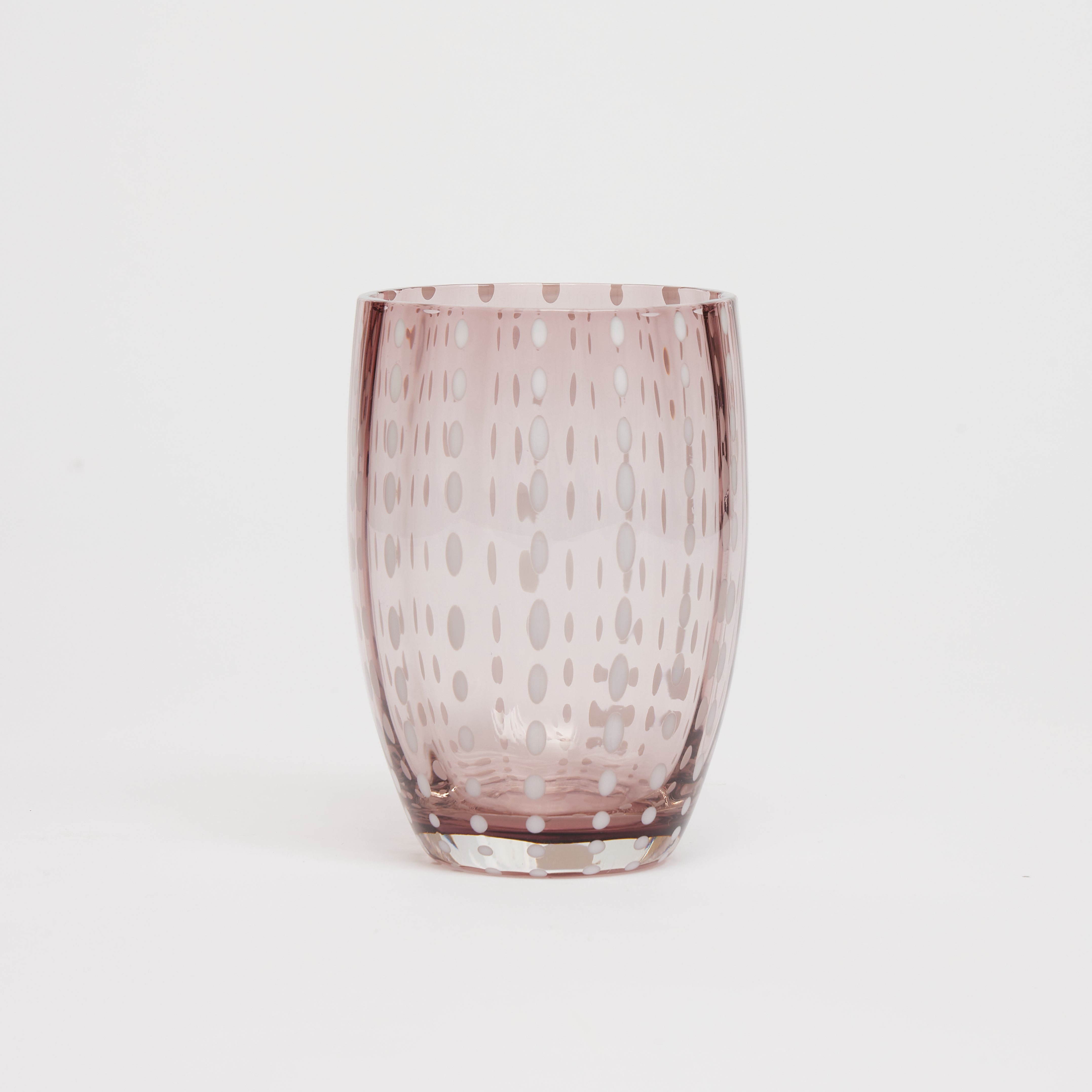 Rent: Purple Speckled Water Glass