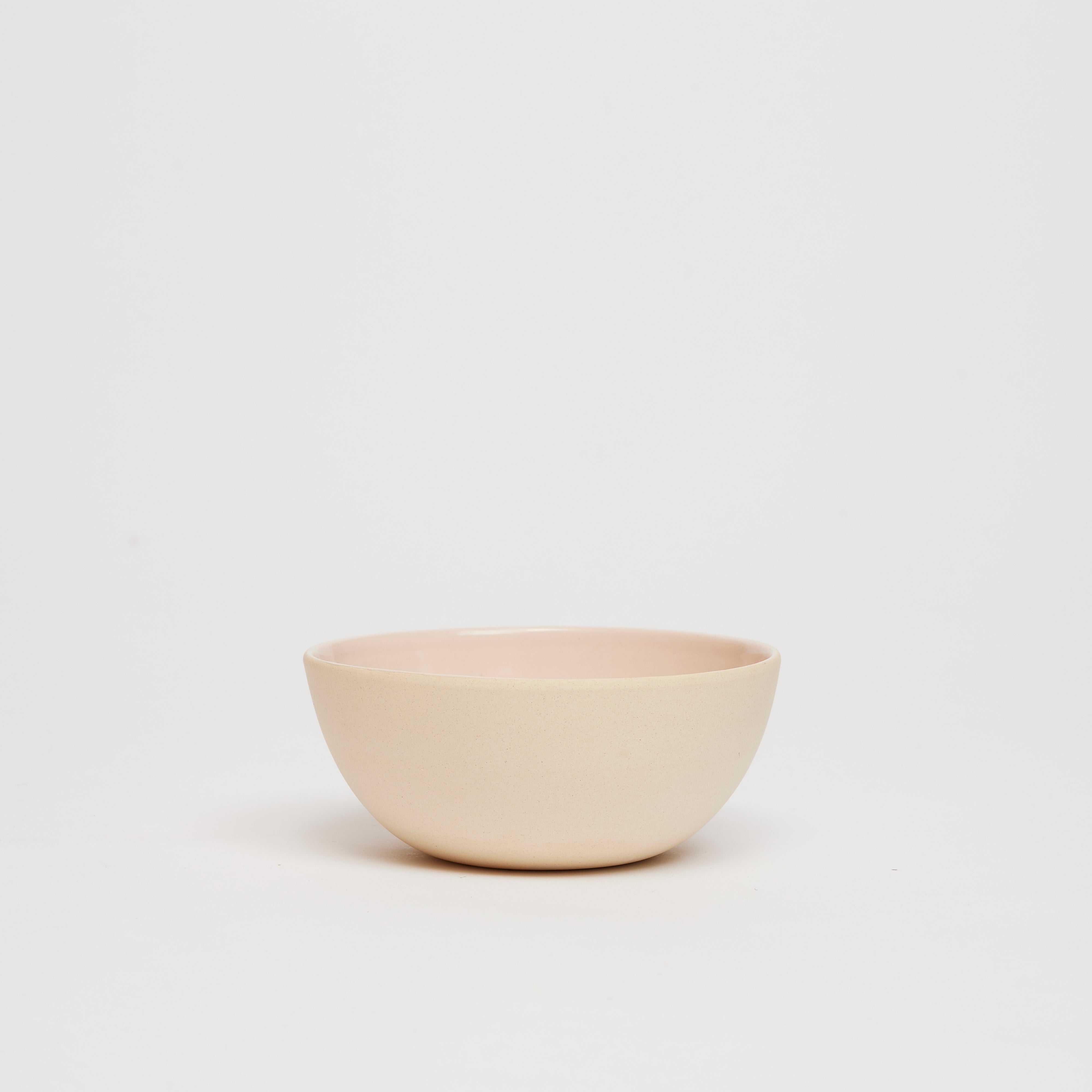 Rent: Small Pink Shell Bisque Bowl