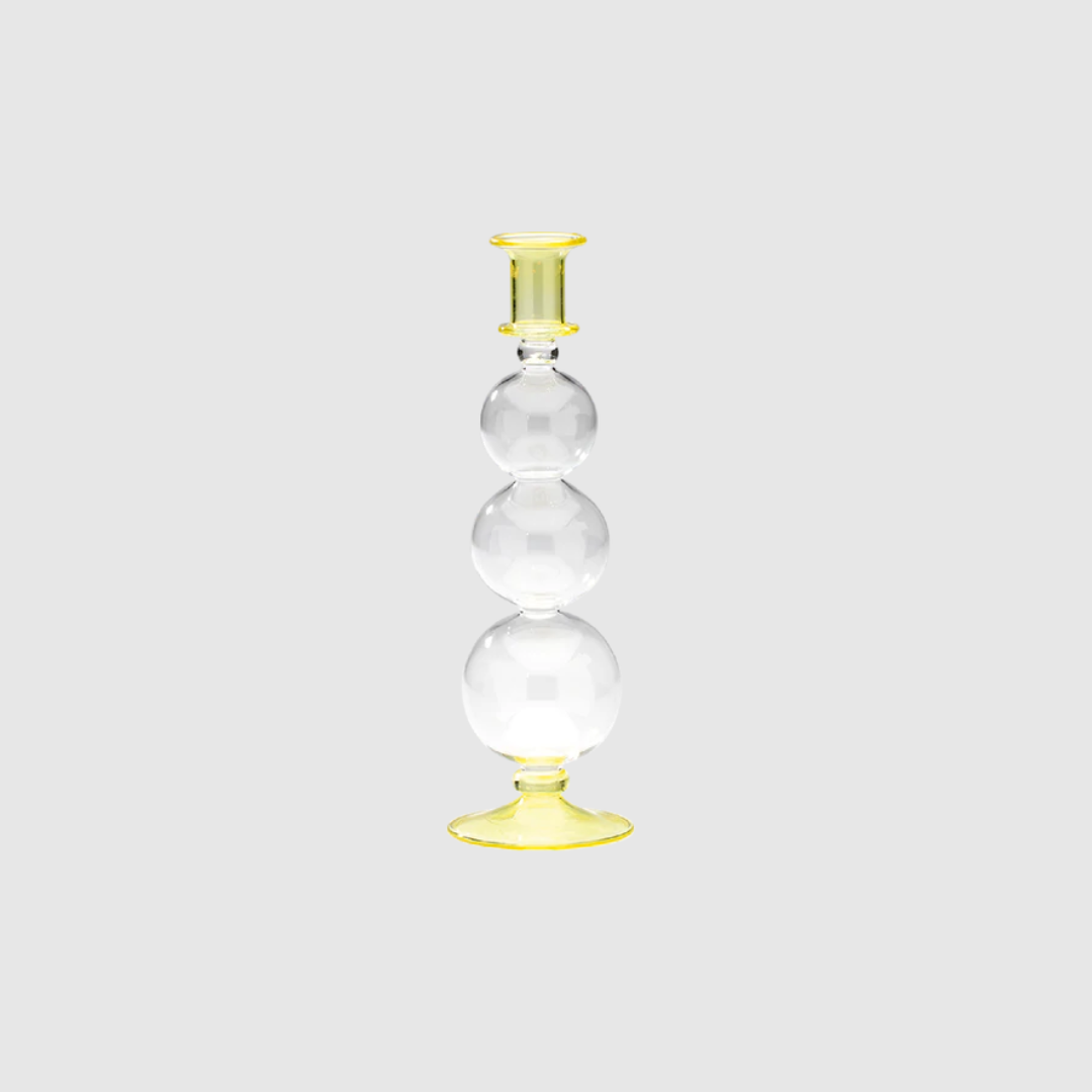 Yellow Bobble - Candle Holder