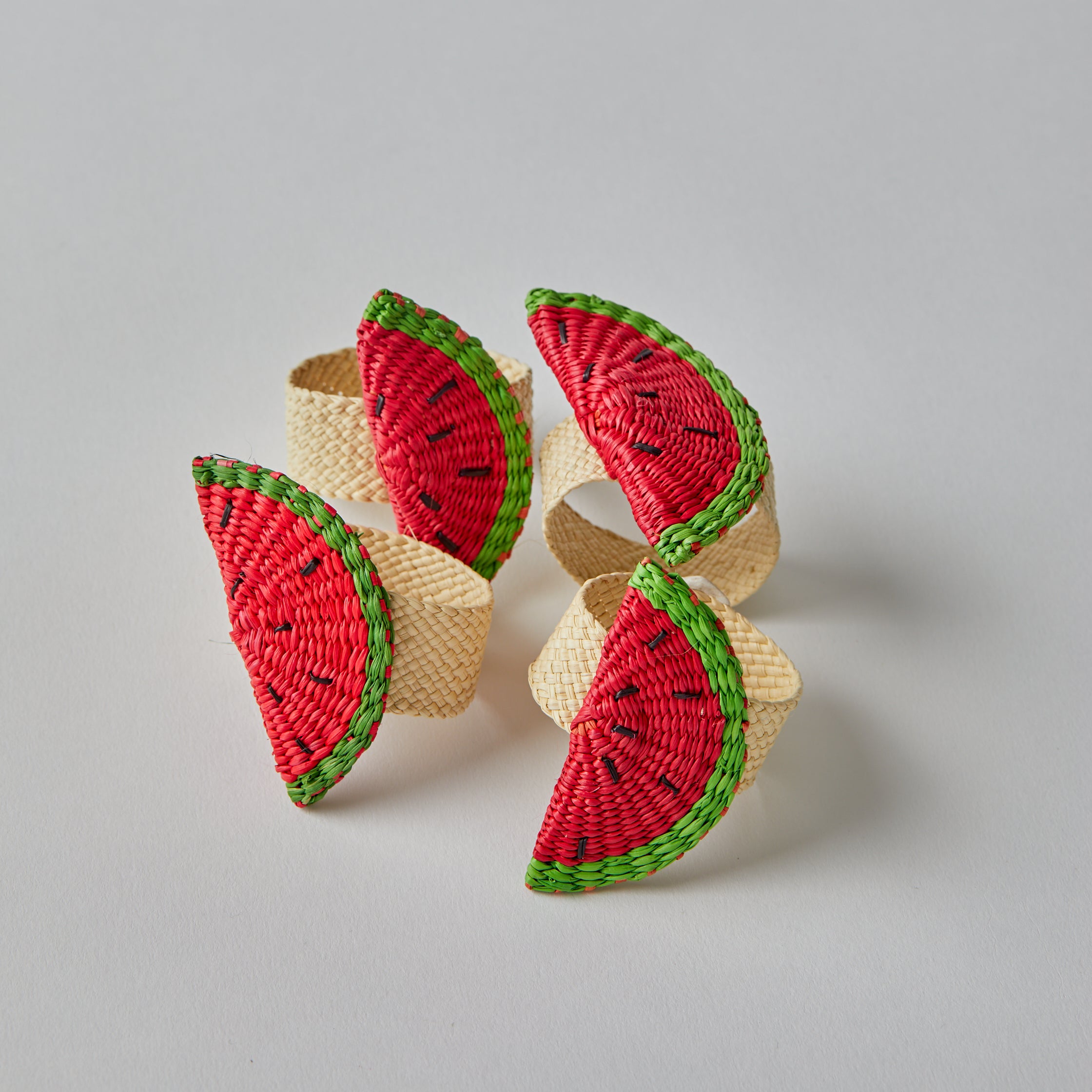 Watermelon Napkin Ring - Set of 4
