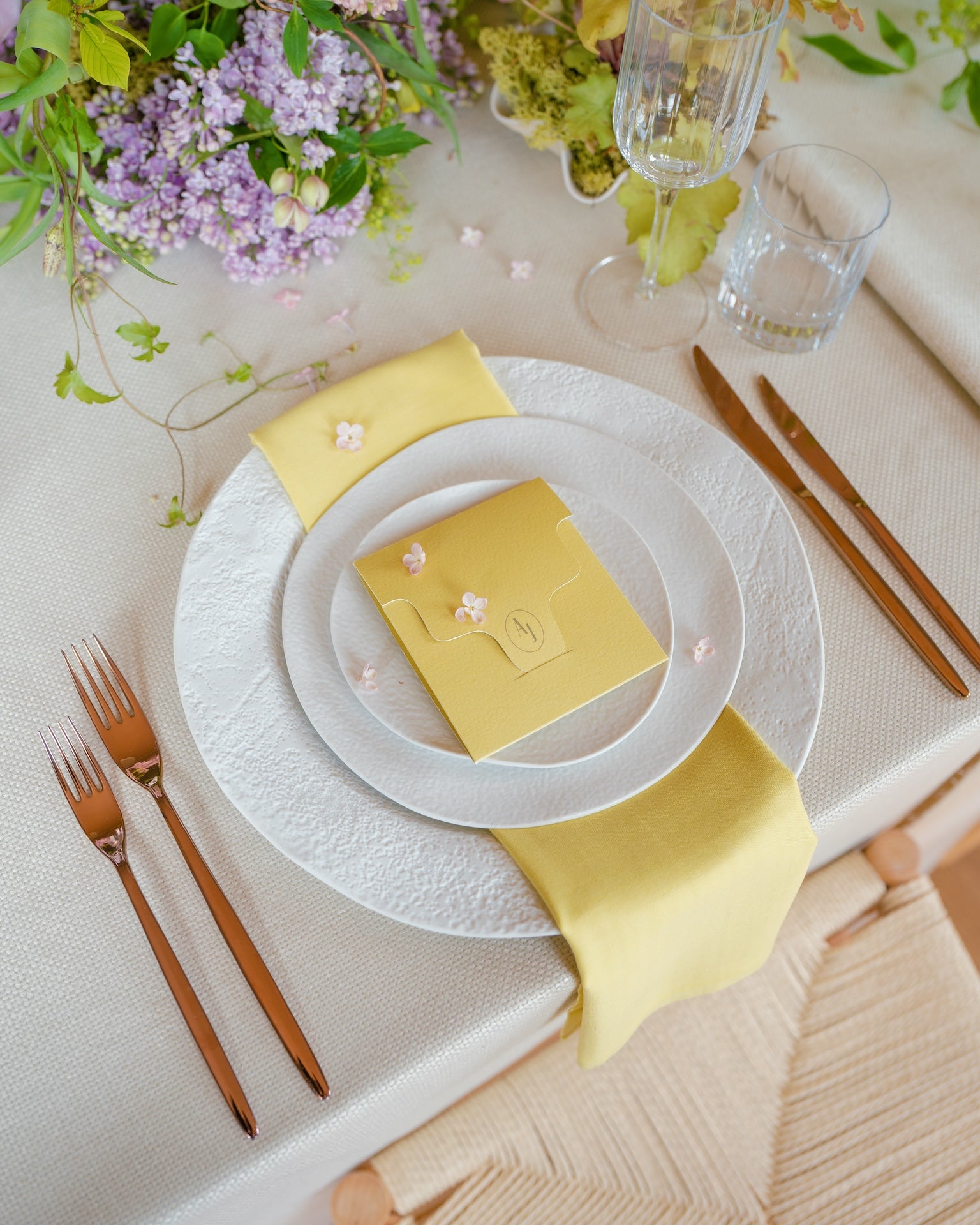 Rent: Margaux Copper Cutlery