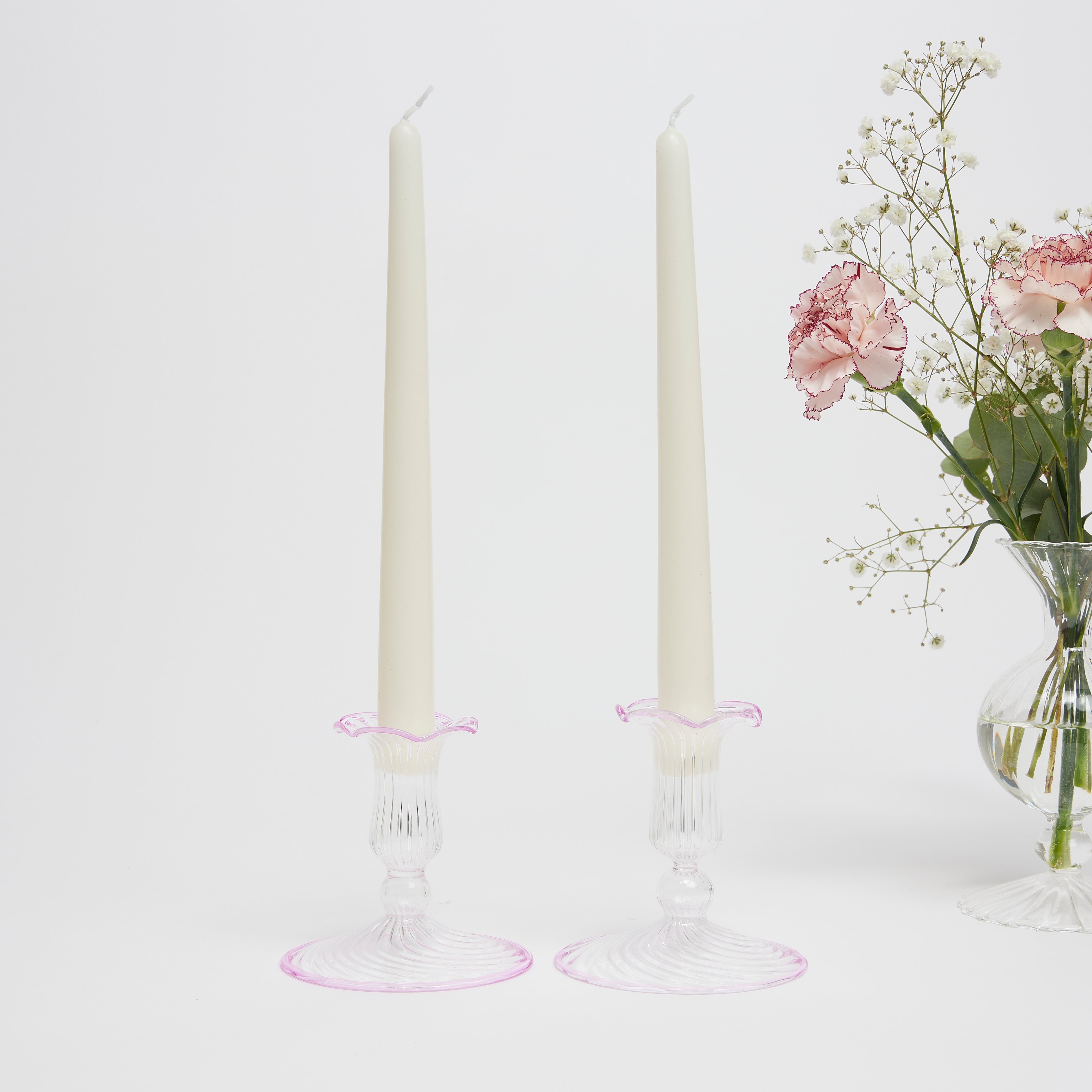 Rent: Pink Isla Candleholder
