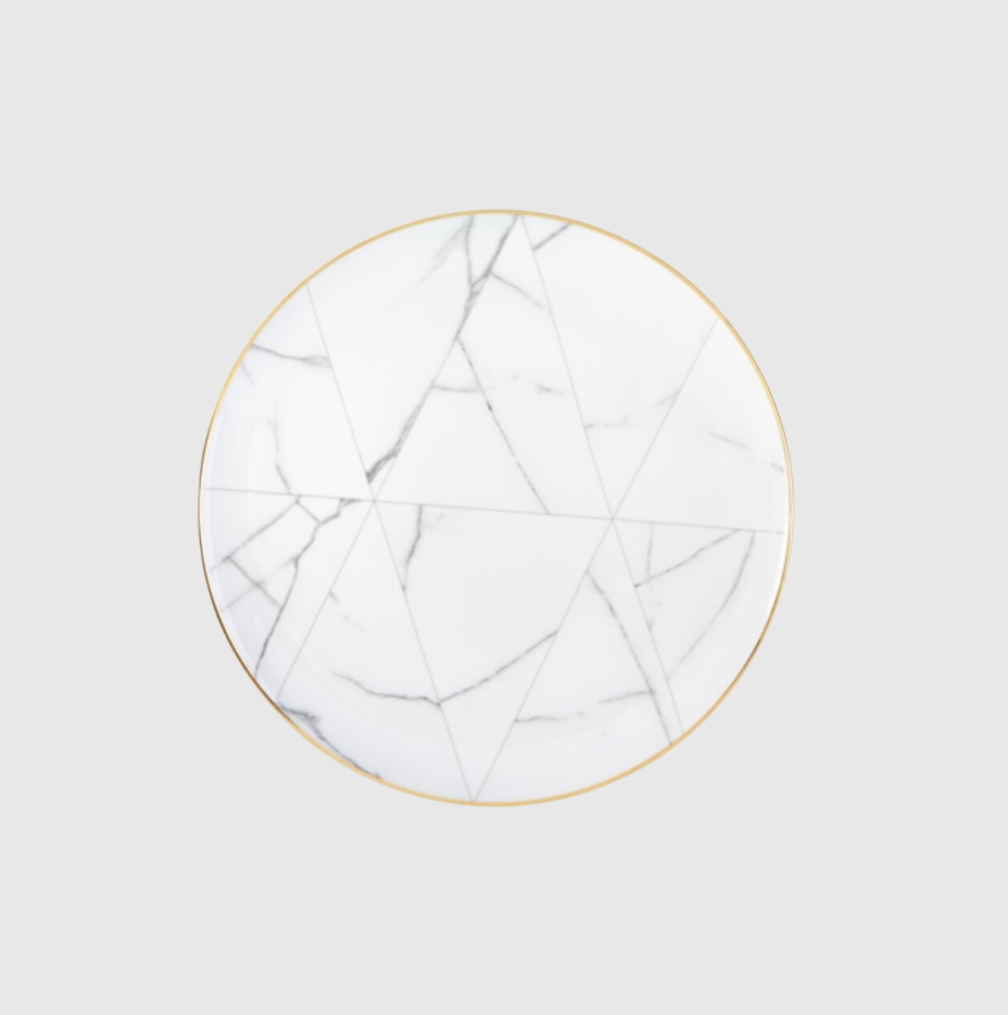 Marble Dinner Plate (set of 8) - Discontinued