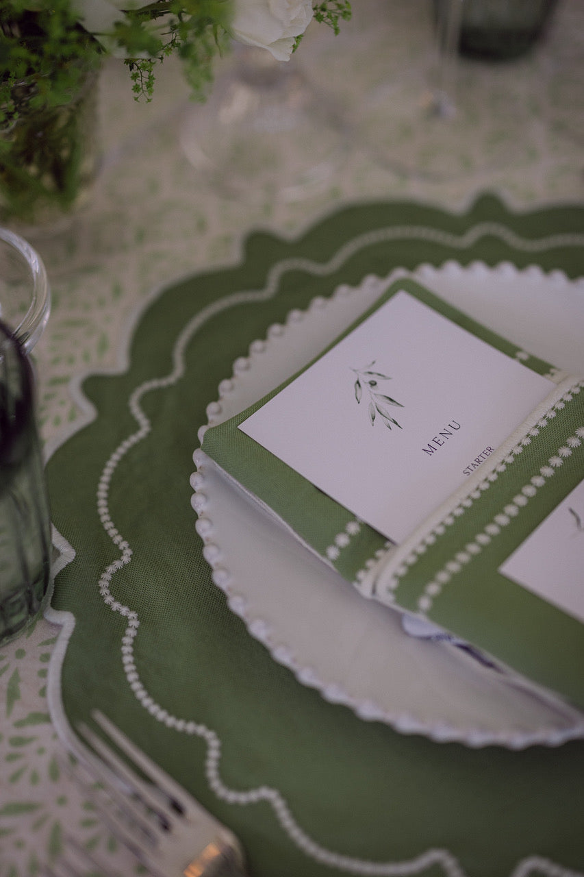 Rent: Abigail Green Napkin