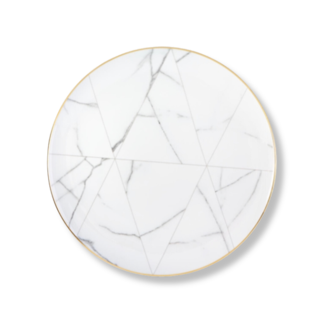 Archive Sale: Marble Dinner Plates (set of 8) (28cm)