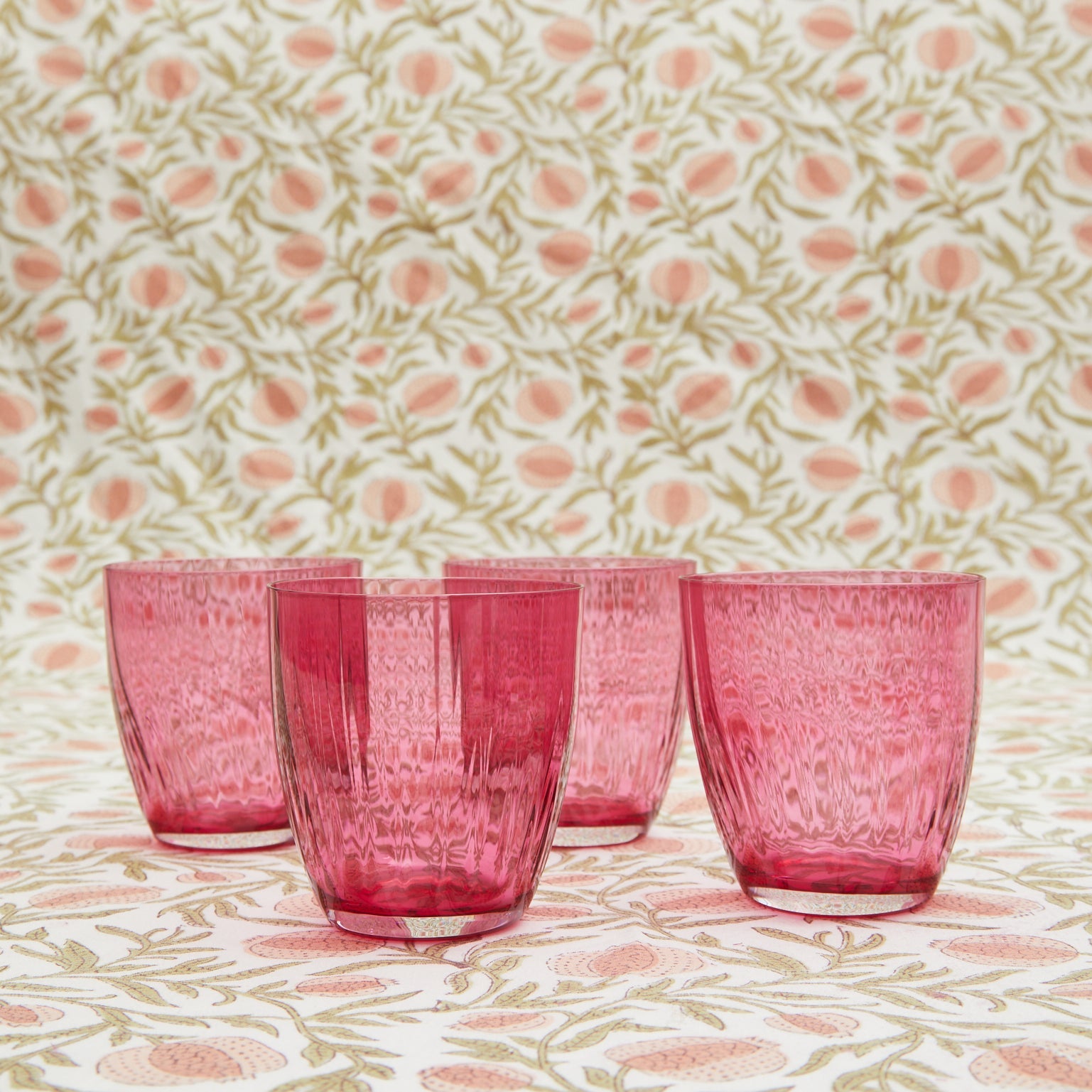 Rent: Jewel Pink Water Glass
