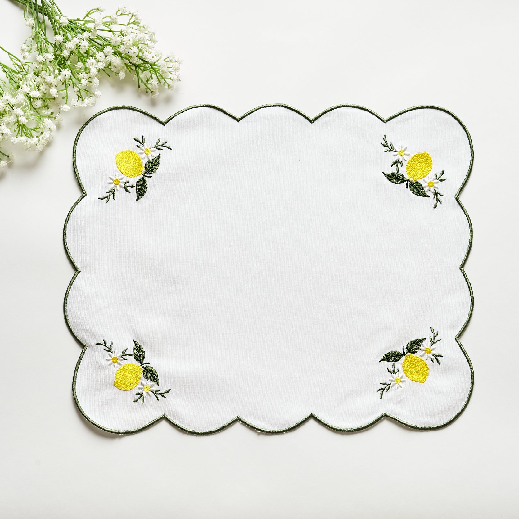 Ischia Embroidered Placemats (set of 4)