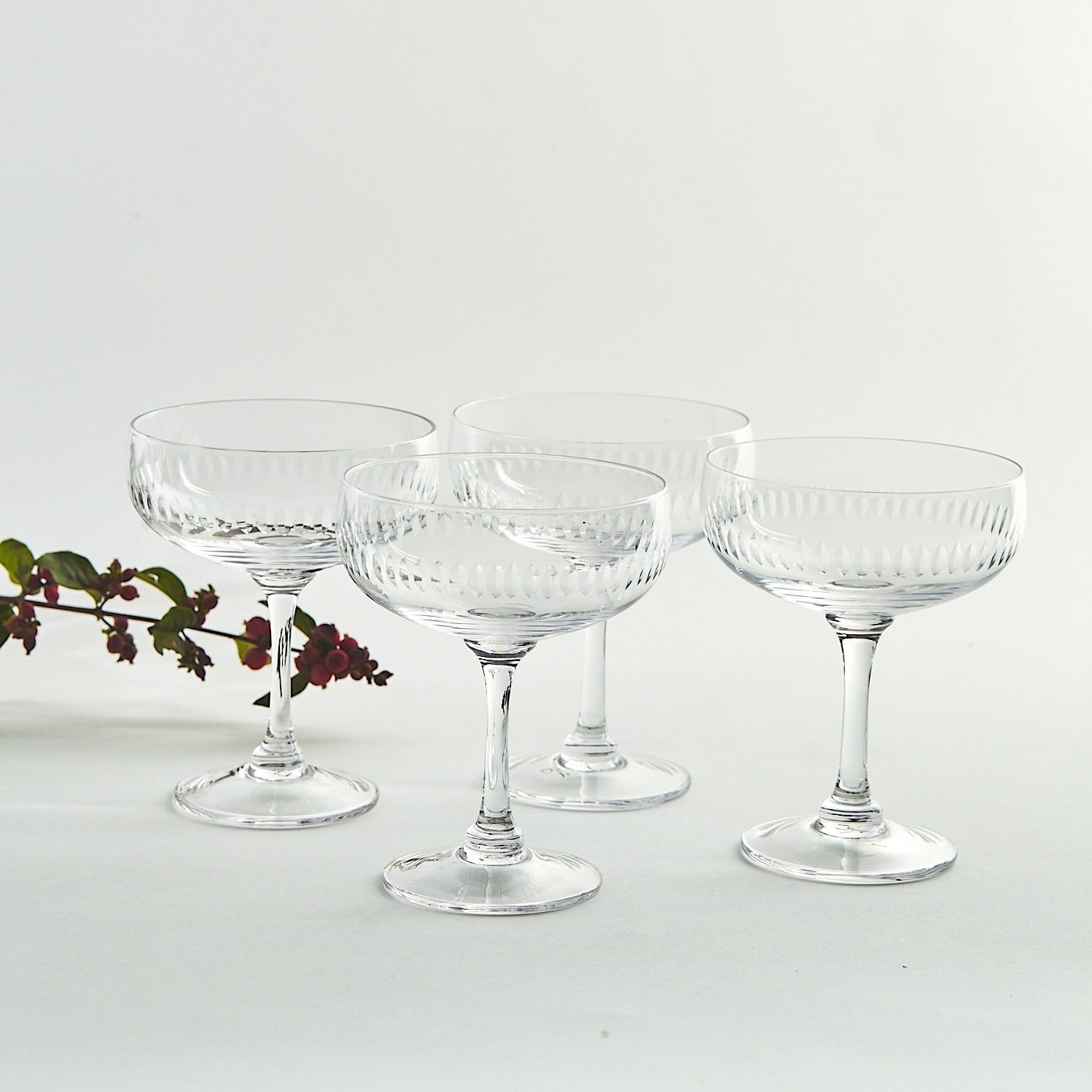 Rent: Vintage champagne coupe