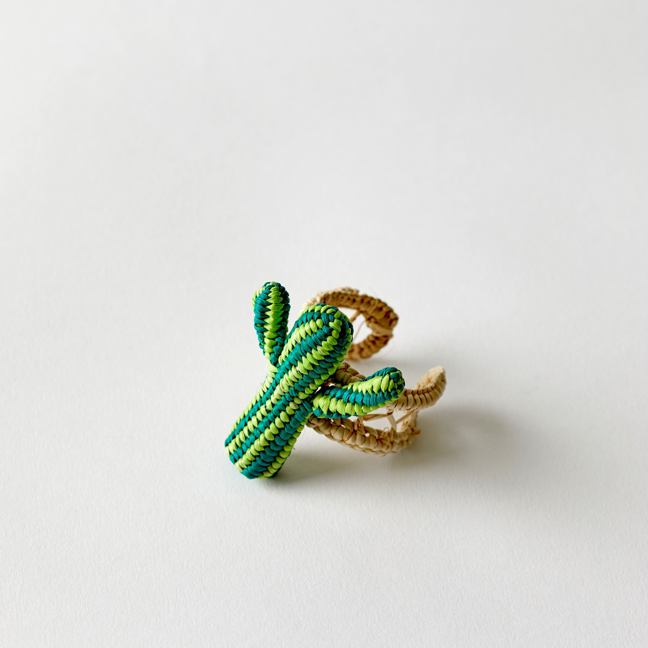 Cactus Napkin Ring - Set of 4