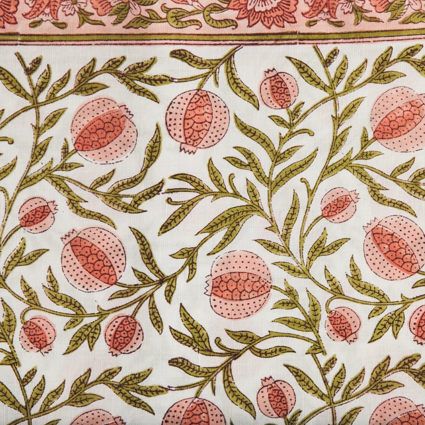 Rent: Alana Pink Pomegranate Tablecloth
