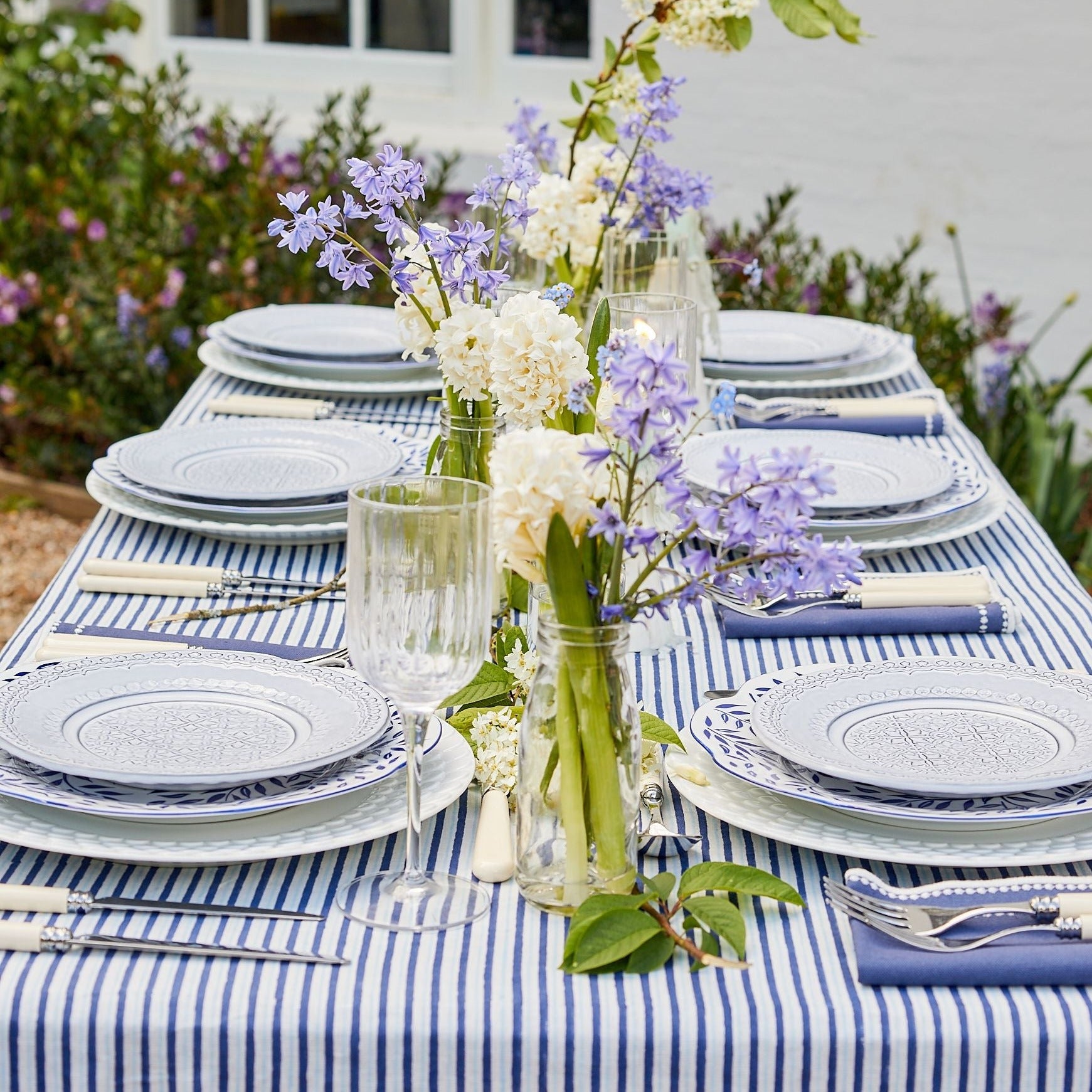 The Padstow stripes - Tablecloth