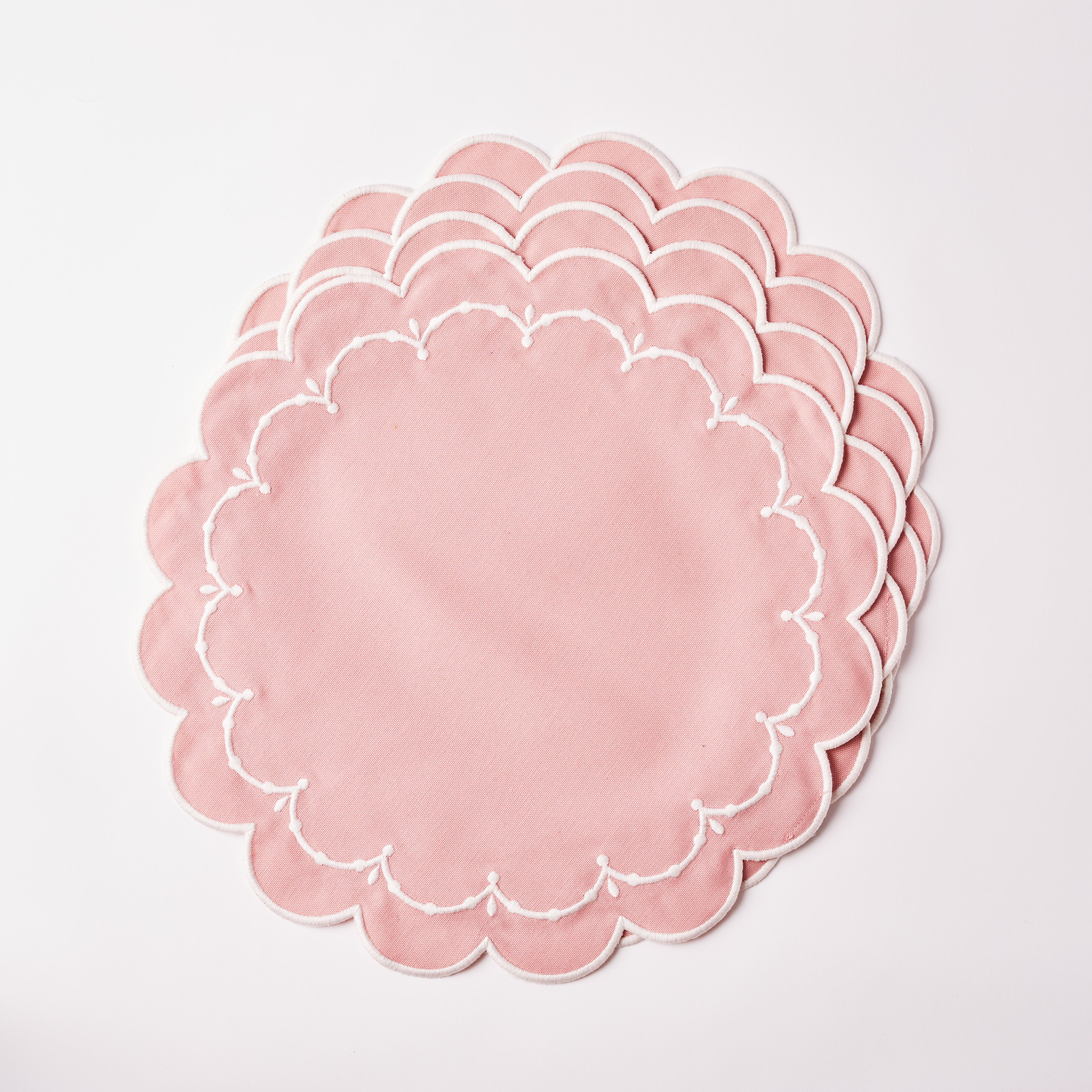 Poppy Pink Placemats (set of 4)